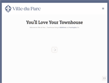 Tablet Screenshot of lovemytownhouse.com